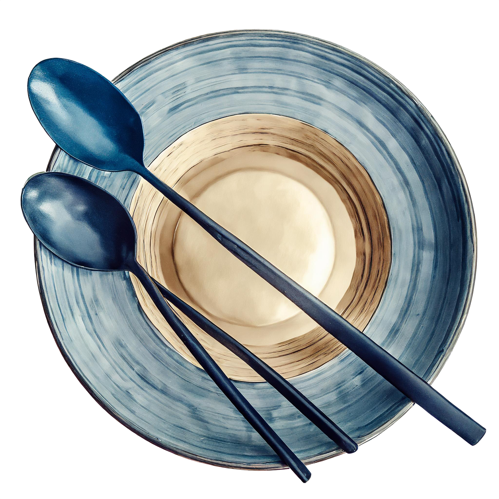 Bunter Keramikteller 